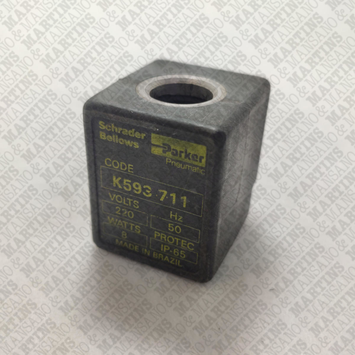 K593711 - Bobina serie K593 para voltagem de 220 VDC 50Hz