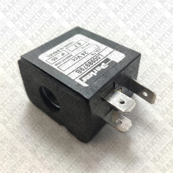 L0098979B - Bobina - Série L00989 24 VCC 6,7 W plug-in DIN 43650 forma B - Imagem 2