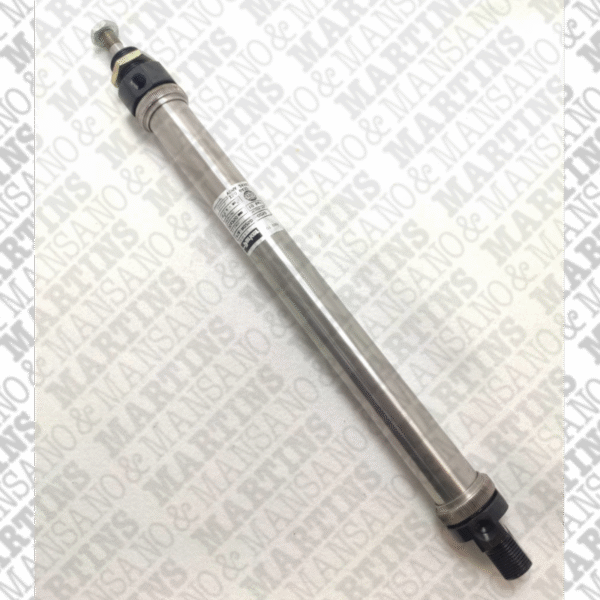 P1AR025DS0250 - Cilindro pneumático dupla ação série P1A diam. 25 mm curso 250 mm (amort. fixo) - Imagem 2