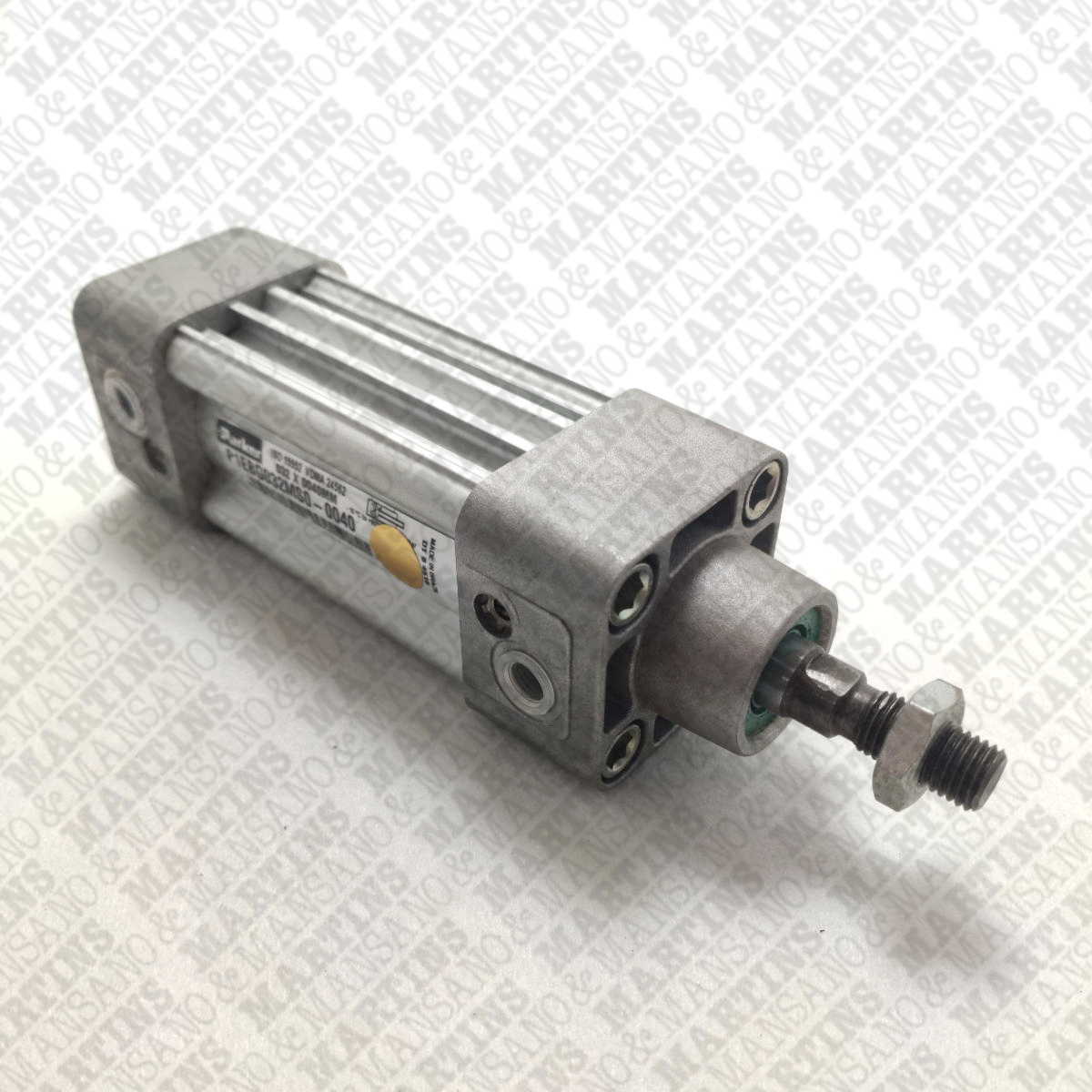 P1EBG032MS00040 - Cilindro pneumático dupla ação série P1EB diam. 32 mm curso 40 mm com amortecimento