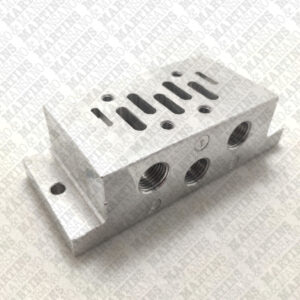 P2NVS512SD - Sub-base individual para válvula ISO 1 com conexão de 1/4"