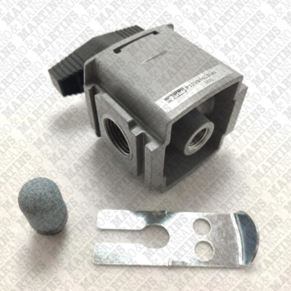 P32VB14LBNN - Válvula bloqueio de segurança R 1/2" BSP para FRL Série Global - Imagem 2