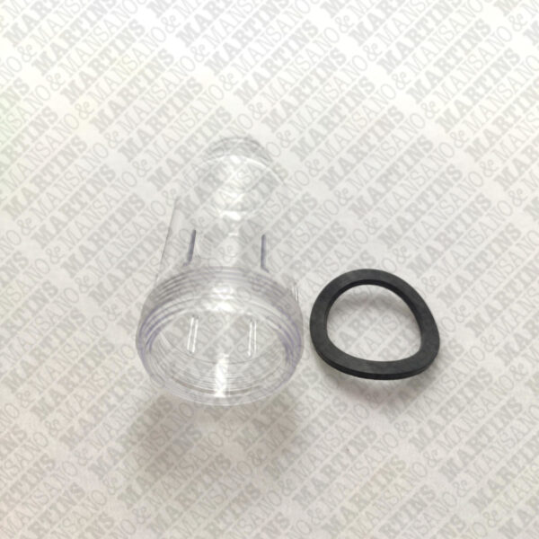 P3AKA00BAP - Copo policarbonato para versão sem dreno para Filtro/Refil série P3A - Imagem 2
