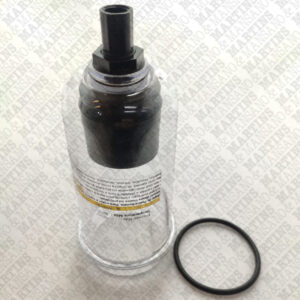 PS822P - Copo transparente com dreno automático para filtro/refil série 07