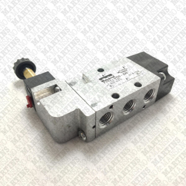 PVN35150XXC - Válvula PVN solenoide/mola 5/2 vias R 1/4″ NPT (sem bobina) - Imagem 2