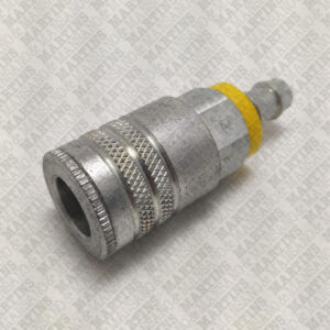 245BP - Engate rápido em aço com corpo e espigão Push-Lok de 3/8"