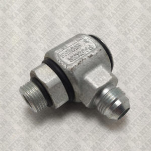 S250388 - Junta giratória hidráulica 90° rosca macho 3/4 UNF x 3/4 JIC